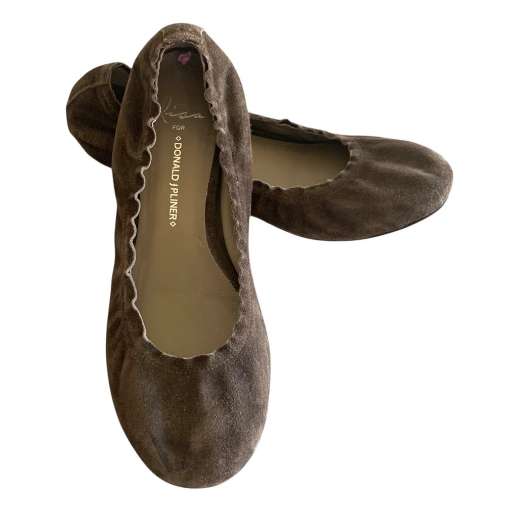 Donald J. Pliner Brown Flats